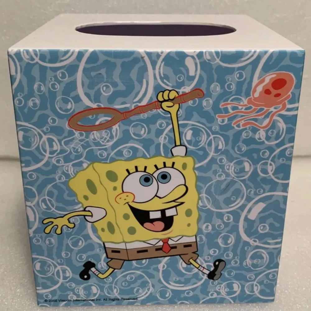 SpongeBob tissue box cover
